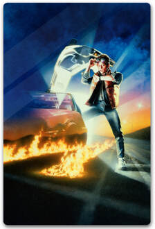 Back To The Future Zavvi Exclusive Limited Edition Back To The Future Metal Poster - 40 X 60cm