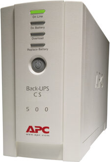 Back-UPS 500VA noodstroomvoeding 4x C13 uitgang, USB