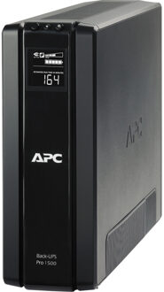 Back-UPS PRO 1500VA noodstroomvoeding 6x stopcontact, USB, uitbreidbare runtime