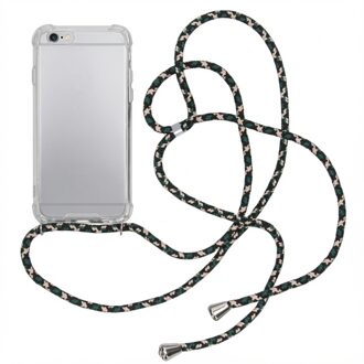 Backcover met koord iPhone 6 / 6s hoesje - Groen