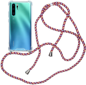 Backcover met koord voor de Huawei P30 Pro - Paars