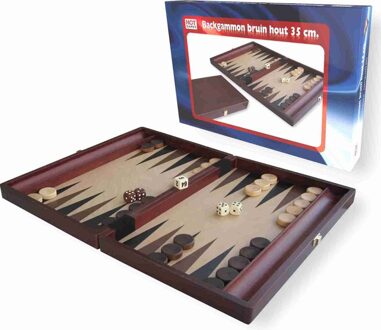 Backgammon 35x24cm hout ingelegd