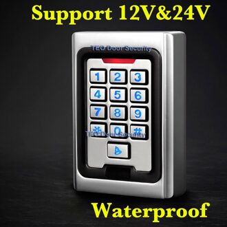 Backlight Toetsenbord Metalen Toegang 2000 Gebruikers 125 khz RFID Toegangscontrole Systeem Outdoor Gebruik 9 om 28 Wiegand 26 bit snelle Snelheid