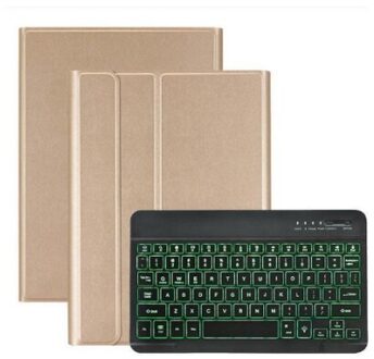 Backlit Draadloos Toetsenbord Case Voor Lenovo Tab M10 Fhd Plus 10.3 Tb-X606F TB-X606X Tablet Stand Cover Folio Case met Toetsenbord geel