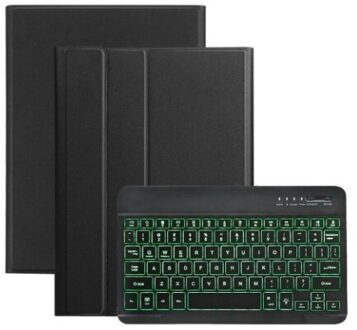 Backlit Draadloos Toetsenbord Case Voor Lenovo Tab M10 Fhd Plus 10.3 Tb-X606F TB-X606X Tablet Stand Cover Folio Case met Toetsenbord groen