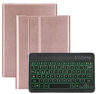 Backlit Draadloos Toetsenbord Case Voor Lenovo Tab M10 Fhd Plus 10.3 Tb-X606F TB-X606X Tablet Stand Cover Folio Case met Toetsenbord Paars