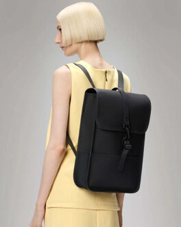 Backpack Mini W3 black Zwart - H 40 x B 29 x D 10 cm