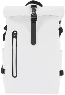 Backpacks Rains , White , Unisex - ONE Size