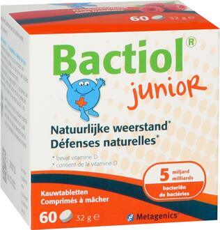 Bactiol Junior Chewables - 60 kauwtabletten - Metagenics