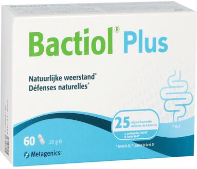 Bactiol Plus - 60 capsules - Probiotica - Voedingssupplement