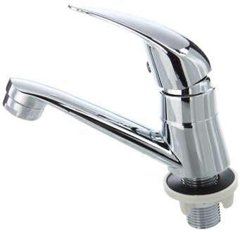 Bad 1/2 Bsp Draad Mannelijke Chrome Mengkraan Voor Wastafel