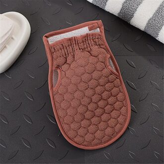 Bad Body Douche Handschoenen Huid Exfoliërende Massage Mitt Rooster Deeltjes Washandje Body Scrubber Handschoen Bad Voor Douchen 2