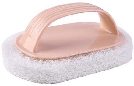 Bad Borstel, Effen Gekleurde Strepen Met Handvat Borstel, Spons Keramische Tegel, De Keuken Schoon, diep blauw