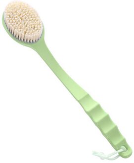 Bad Borstel Lange Steel Scrubber Skin Massage Borstel Voeten Wrijven Body Borstel Voor Terug Peeling Borstels Badkamer Accessoires nordic groen
