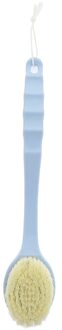 Bad Borstel Terug Body Bad Zachte Haren Scrubber Borstels Met Handvat Scrub Huid Massager Peeling Badkamer Borstel HB3717BL