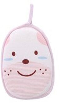 Bad Borstels Sponzen Wrijven Kraan Handdoek Accessoires 1 Pc Body Wash Leuke Kind Borstel Zuigeling Douche Spons Katoen Wrijven roze
