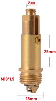 Bad Bounce Plug Wastafel Afval Up Klik Klak Plug Bolt Vervanging Voor Wastafel Drain Stopper Pop-Up Floor afvoer Fittingen 18mmx25mm