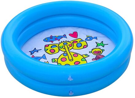 Bad Draagbare Opblaasbare Spelen Centrum Tuin Indoor Outdoor Peddelen Animal Gedrukt Baby Zwembad Water Spel Kiddie Speelgoed Blauw
