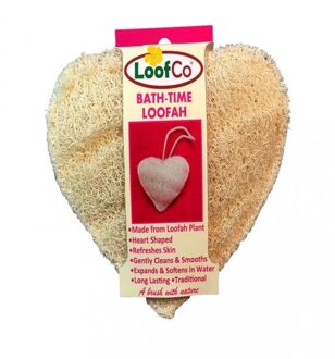 Bad en douche spons hartvormig Loofco