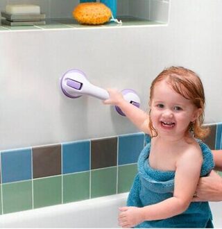 Bad Grip Zuignap Bad Badkamer Douche Grab Ondersteuning Bar Handvat Rail Grip Veiligheid Grab Bar