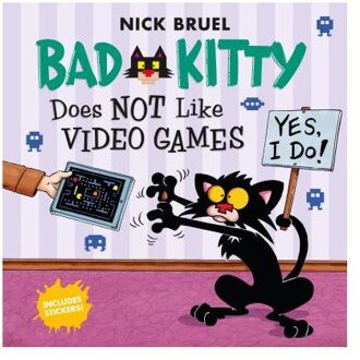 Bad Kitty Does Not Like Video Games