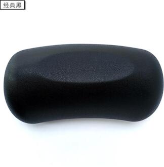 Bad Kussen Kussen Waterdichte Bescherming Hals Bad Kussen Universal Hoofd Kussen Zuignap Sterke Zuigkracht zwart