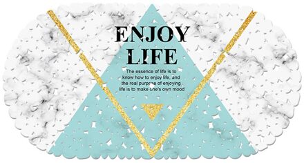 Bad Mat Non Slip Ovale Douche Badmat Met Zuignap Leuke Gemak Cups Voor Kids Volwassenen Non-Slip Mat A1