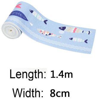 Bad Muur Afdichtstrip Zelfklevende Keuken Kalefateren Tape Waterdichte Meeldauw Bad Wastafel Gezamenlijke Spleet Sticker Hoek Stick Strip Blauw