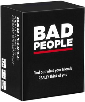 BAD PEOPLE - The Adult Party Game You Probably Shouldn't Play