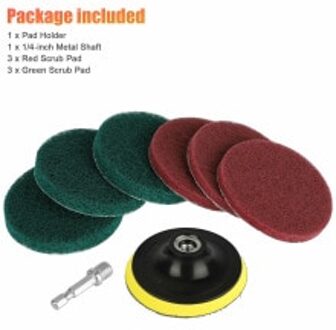 Bad Scrubber Cleaning Kit Attachment Automotive Schoon Combo Boor Borstel Elektrische Power