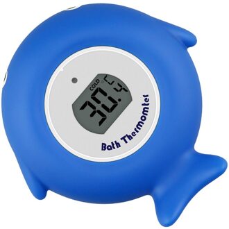 Bad Temperatuur Monitor Baby Temperatuur Tester Schattige Veilig Zwemmen Zwembad Drijvende Thermometer Bad Speelgoed Veiligheid Bad Bad Speelgoed blauw