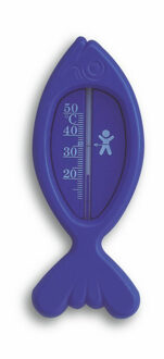 Bad thermometer - vis - blauw - kunststof - analoog - baby en kind