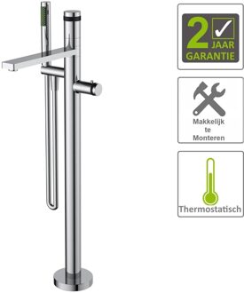 Bad Thermostaatkraan BWS Exclusive Vrijstaand Compleet Chroom