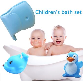 Bad Uitloop Cover Kraan Cover Baby Bad Uitloop Cover Bad Kraan Cover Blauw Edge Guards Veiligheid Protector Kids Douche Product
