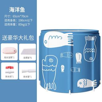 Bad Vat, Volwassen Vouwen Bad, Huishoudelijke Volwassen Hele Lichaam Bad Vat, grote En Verdikte Bad Zweet Stoom Artefact same zoals de afbeelding 3