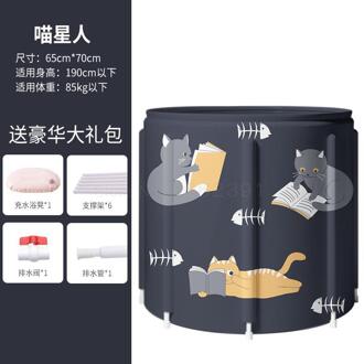 Bad Vat, Volwassen Vouwen Bad, Huishoudelijke Volwassen Hele Lichaam Bad Vat, grote En Verdikte Bad Zweet Stoom Artefact same zoals de afbeelding 5