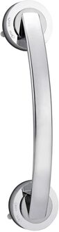 Bad Veiligheid Handvat Zuignap Leuning Grab Badkamer Grip Bad Douche Bar Rail Anti Slip Ondersteuning Accessoires zilver