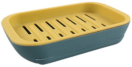 Bad vorm Zeep Houder Non slip Zeepbakje Glad Verstelbare Douche Rail Zeep Platen Lade Houder Case Container Badkamer gadgets