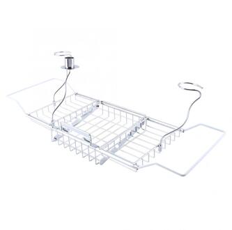 Bad wijnrek Bad Lade Douche Plank bad lade Wijnrek Zeep Handdoeken Rode Wijnrek Houder