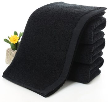 Bad Zwarte Handdoek Katoen Dikke Douche Gezicht Handdoeken Home Badkamer Hotel Volwassenen Badhanddoek Toalha Serviette