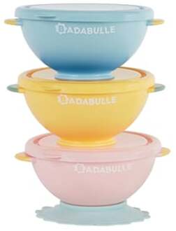 Badabulle Baby Accessoires Badabulle Funcolor Bowl Set 3 x 330 ml