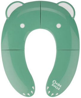 Badabulle Opvouwbare toiletbril voor kinderen, beer Groen