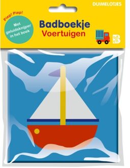 Badboekje Voertuigen - Duimelotjes Bad- En Linnenboekjes