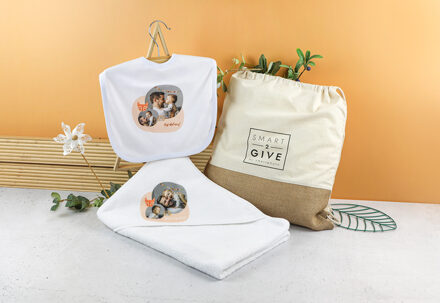 Badcape & Rompertje 0-3 maanden