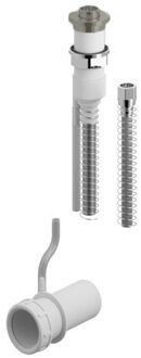 Baddoorvoerset Hotbath Pal Rond Geborsteld Nikkel