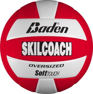 Baden Volleybal Skilcoach Oversized SoftTouch Rood / wit