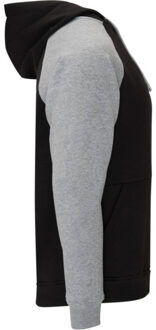 Badet tweekleurige hoodie kinderen/kinderen Grijs - 104