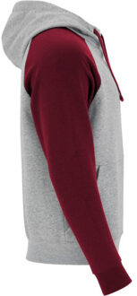 Badet tweekleurige hoodie kinderen/kinderen Grijs - 104