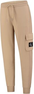 Badge HWK Joggingbroek Heren beige - S