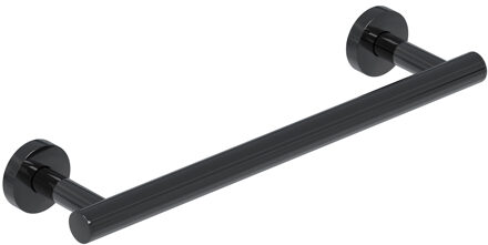 Badgreep - 30cm - enkel - Zwart chroom PVD 6500007 Zwart chroom glans PVD (gunmetal)